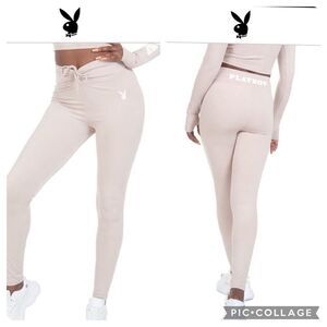 NWOT! Play Boy spandex active leggings